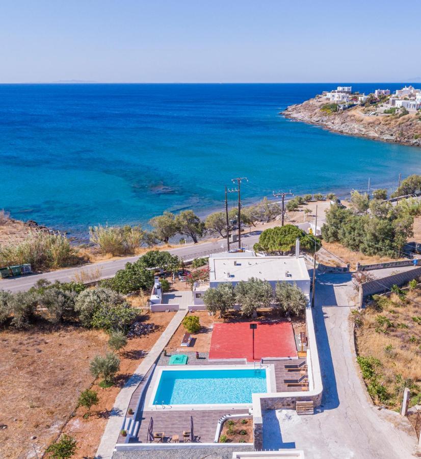 Flora'S Beach And Pool Villa In Syros Liaropá Extérieur photo